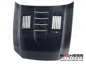 Ford Mustang Shelby GT500 Type SS Hood by Anderson Composites - Carbon Fiber 